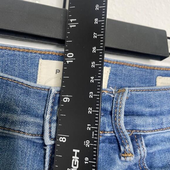Pacsun Womens Jeans Size 27 Jeggings Denim Blue Light Wash Distressed - Picture 7 of 16
